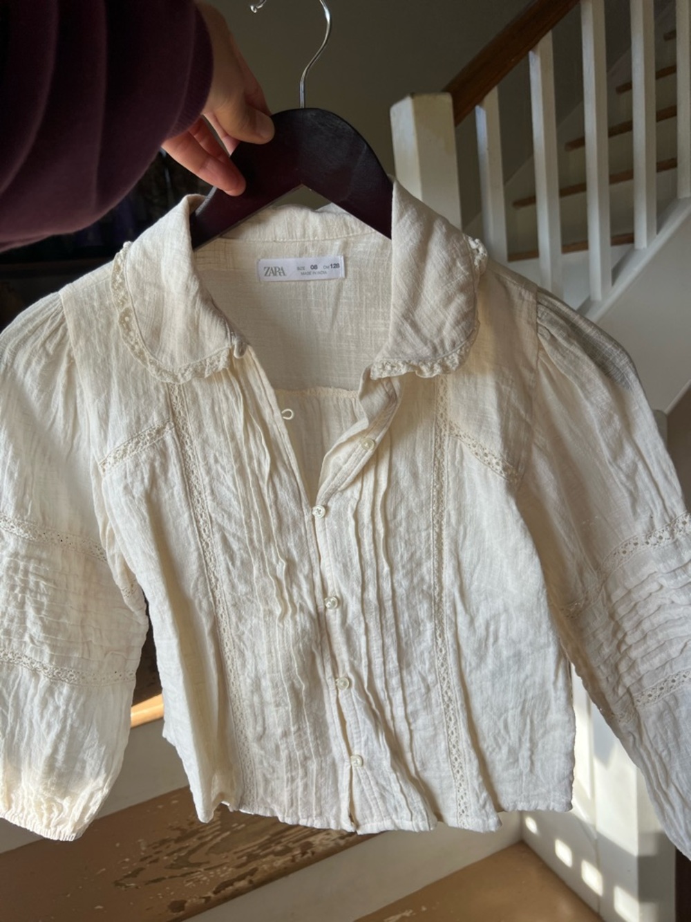 ZARA Girls Gauze Top